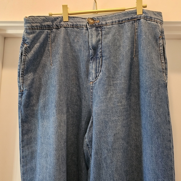 Anthropologie Pilcro Castaway High-Rise Jeans 32 Petite - Picture 3 of 8